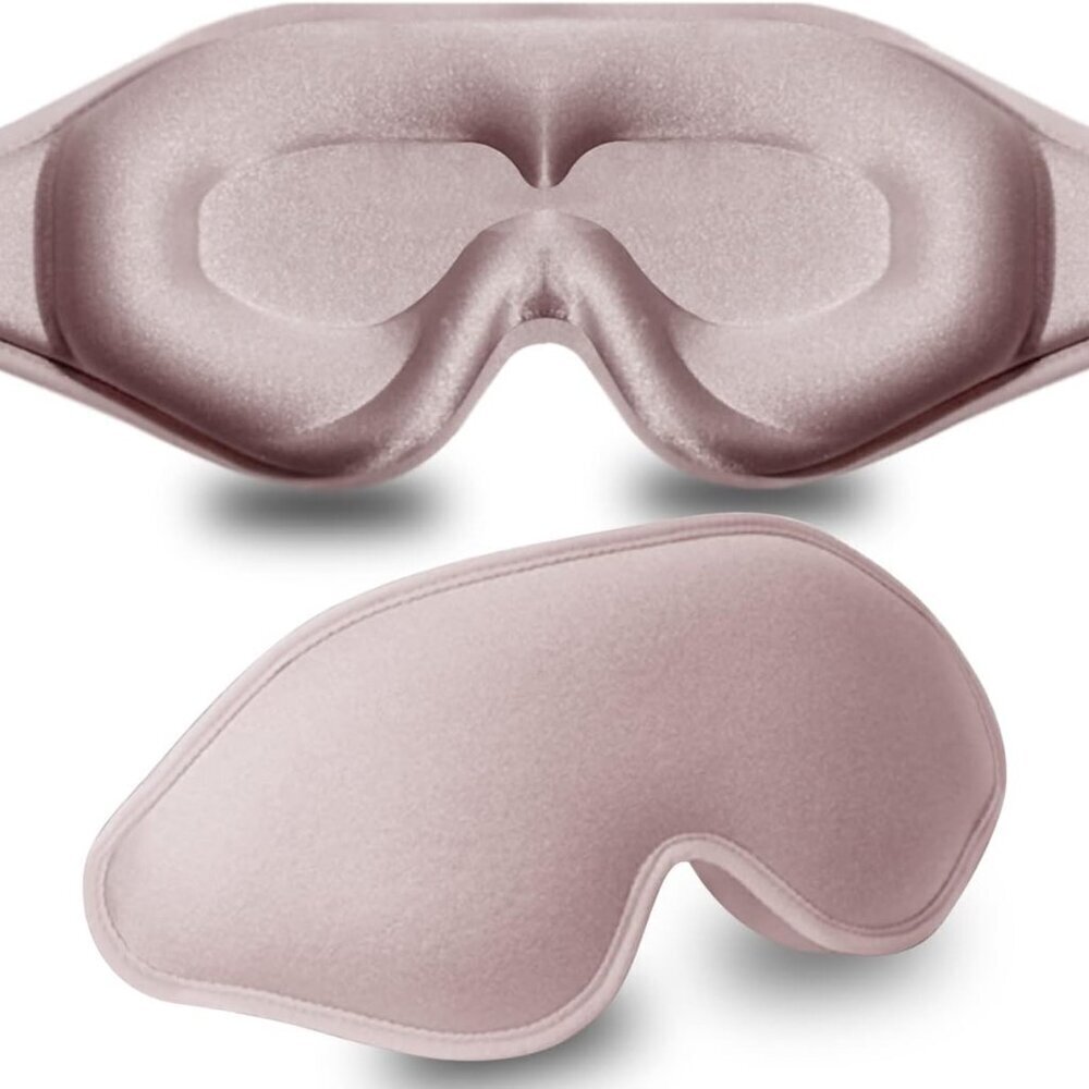 Sleep Mask, 3D Deep Contoured Eye Covers for Sleeping, 99% Block Out Light Eye
